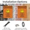 Signmission ARC Flash And Electrical With Symbol OSHA Warning Sign, Plastic, 7in W x 10in L, 2PK OS-2PACK-WS-P-710-V-12968 - alternate 5